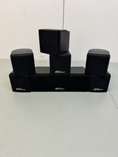 Paramax Home Theater Speaker Set 4 Speakers + Center Channel Tested