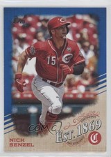 2019 Topps Update Est 1869 Blue Nick Senzel #EST-3 in5