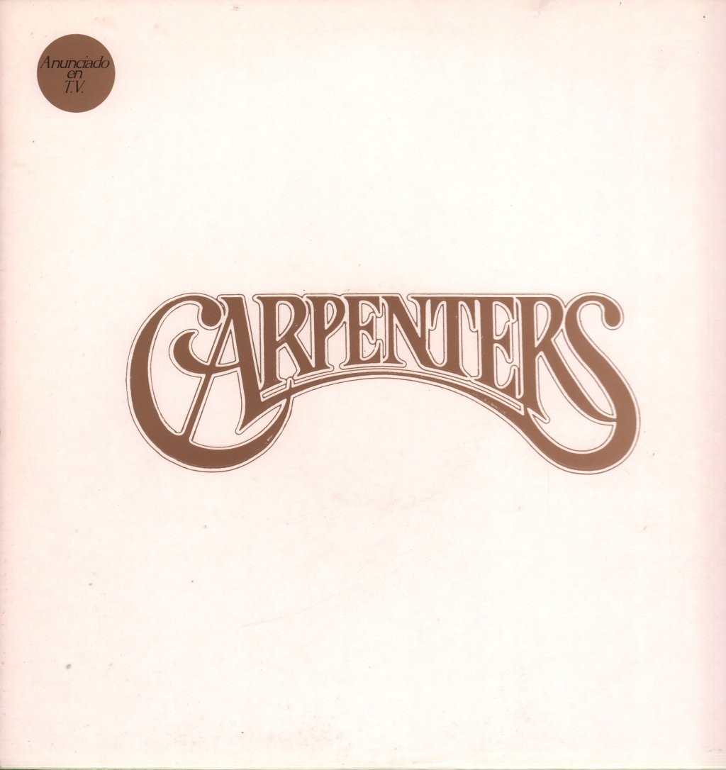 Carpenters Grandes Exitos (Greatest Hits) LP vinyl Spain A&m 1990 compilation LP