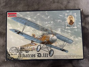 1/72 Roden Albatros D.III with decals and SPAD decals