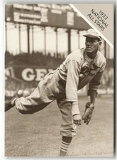 1988 CONLON WORLD WIDE SPORTS NATIONAL ALL-STARS DIZZY DEAN ST. LOUIS CARDINALS