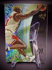 🏀🔥1997 Skybox E-X2001 Dennis Rodman Acetate 🔥🏀