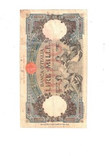 1000 lire R3 DEL 23 08 1943 ALTO VALORE