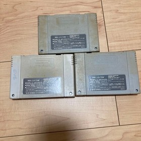 Super Famicom SFC Console Set 3 Games Included Tested Working Authentic Japan