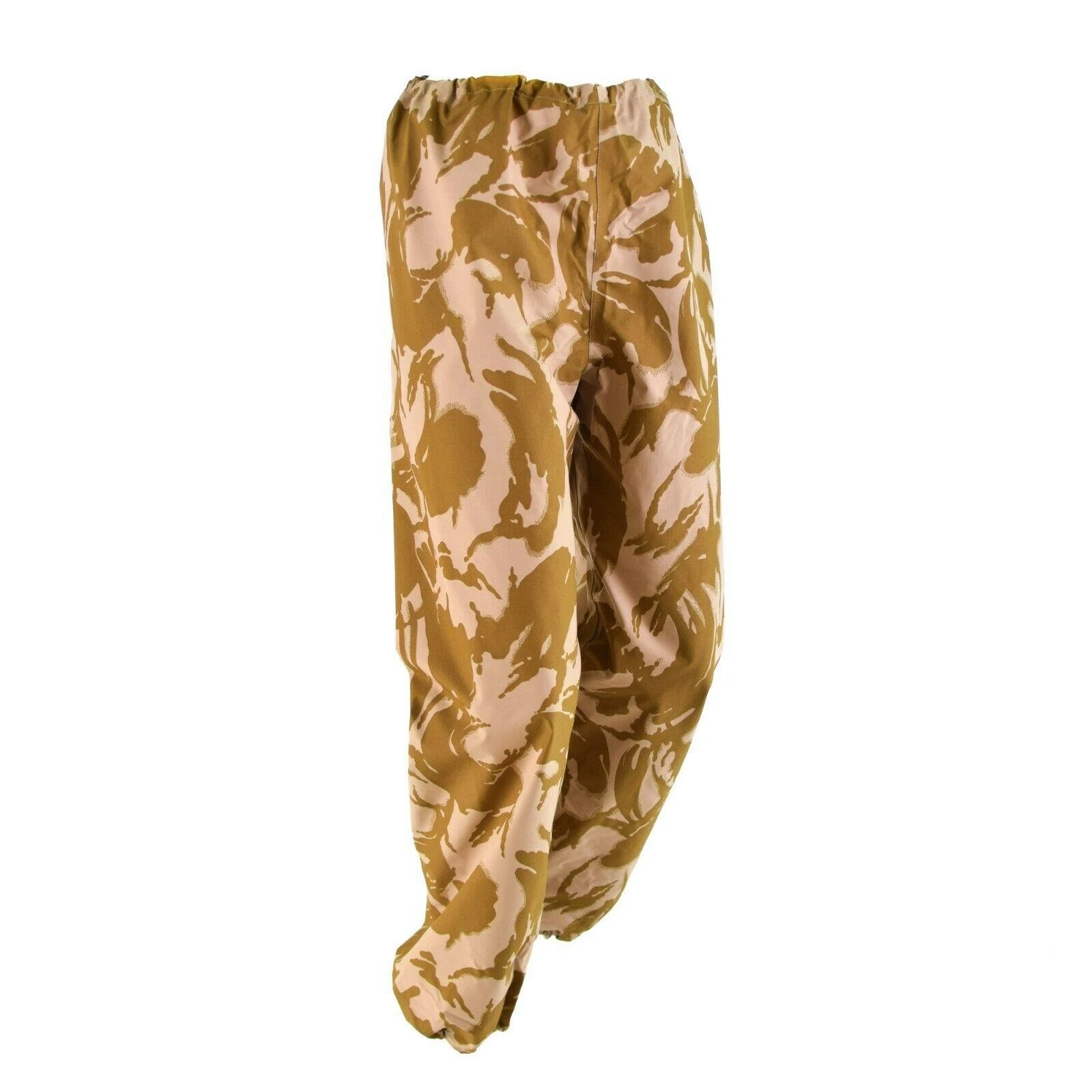 Genuine British Military Rain Trousers Waterproof Adjustable Desert Camo