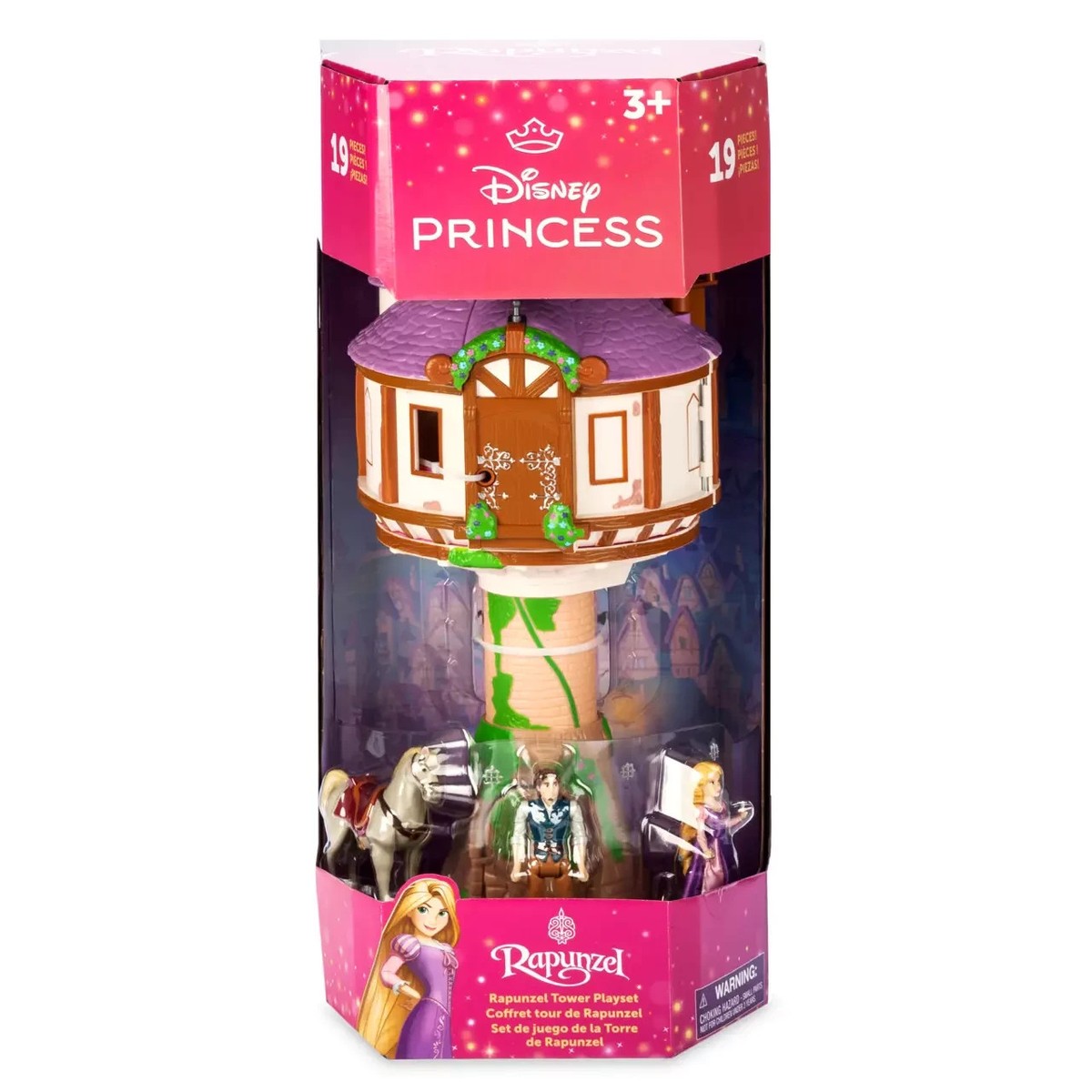 Disney Parks Rapunzel Tangled Tower Figures 19 Piece Playset NEW