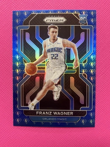 2021-22 Panini Prizm Franz Wagner #310 RC Rookie 75th Blue Diamond SP