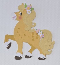 Strawberry Shortcake Honey Pie Pony. Scrapbook, Card Making Paper Piecing