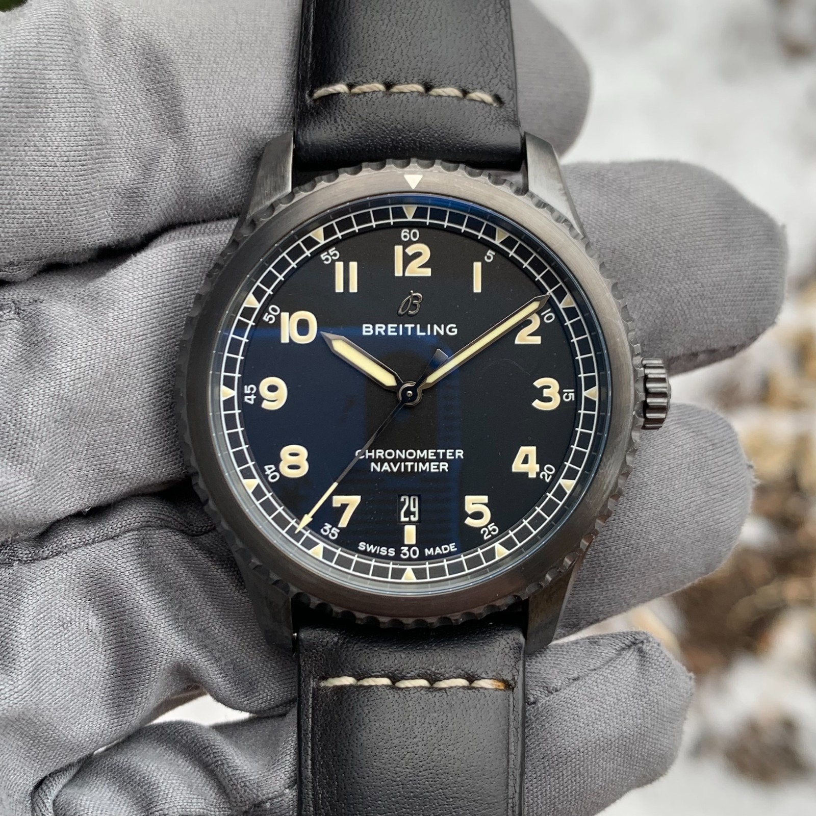 Breitling Navitimer 8 M17314 Automatic Black Pilo… - image 4