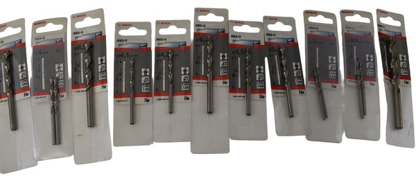Bosch Bohrer HSS-G Ø3,0-8,0 Mm Metallbohrer Spiralbohrer 14 StüCk Restposten-image
