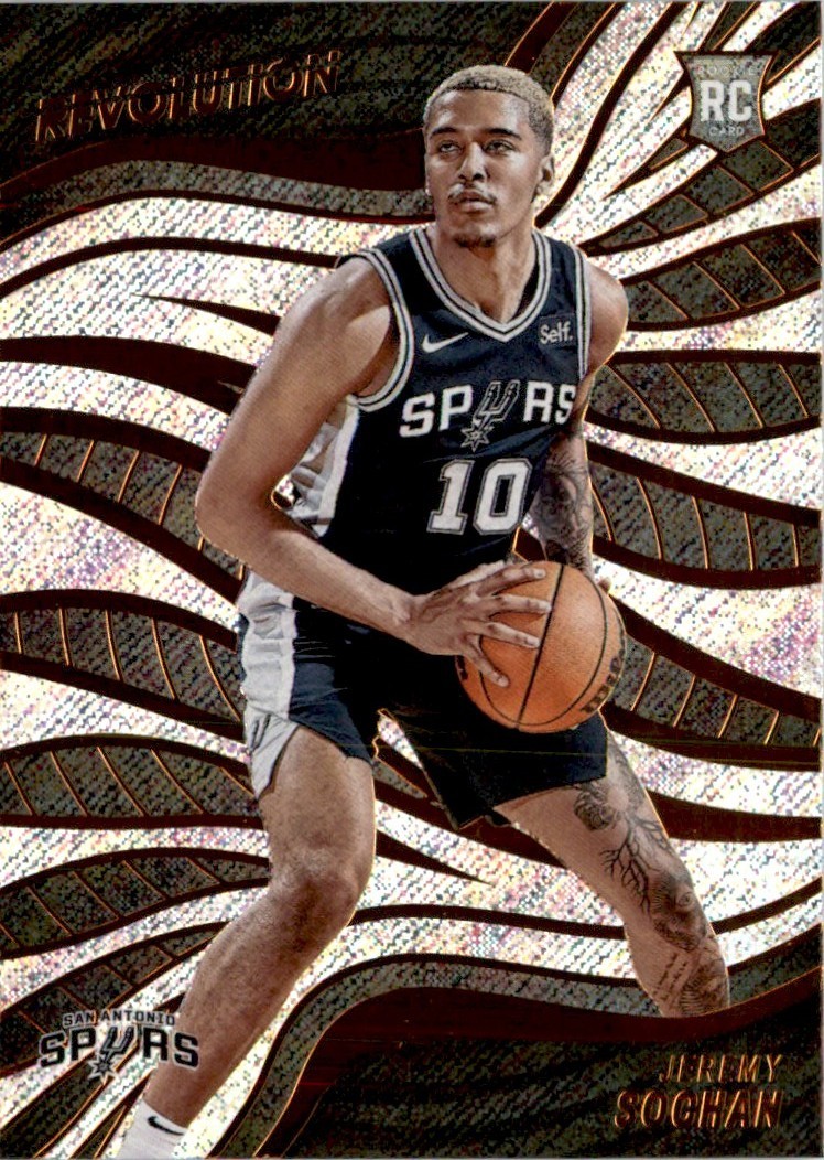 Jeremy Sochan 2022-23 Panini Revolution RC #143 San Antonio Spurs