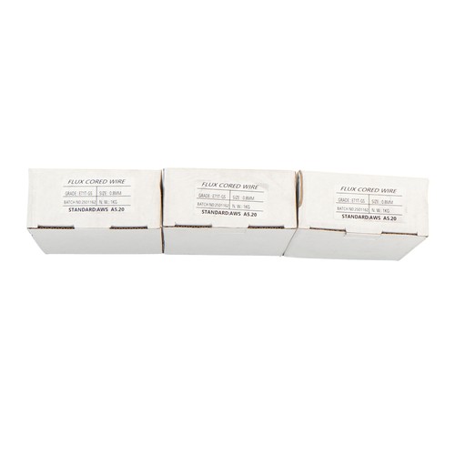 3 Pack E71T-GS .030" Diameter 2lb Spool Flux Core Carbon Steel MIG Welding Wire - Picture 4 of 12