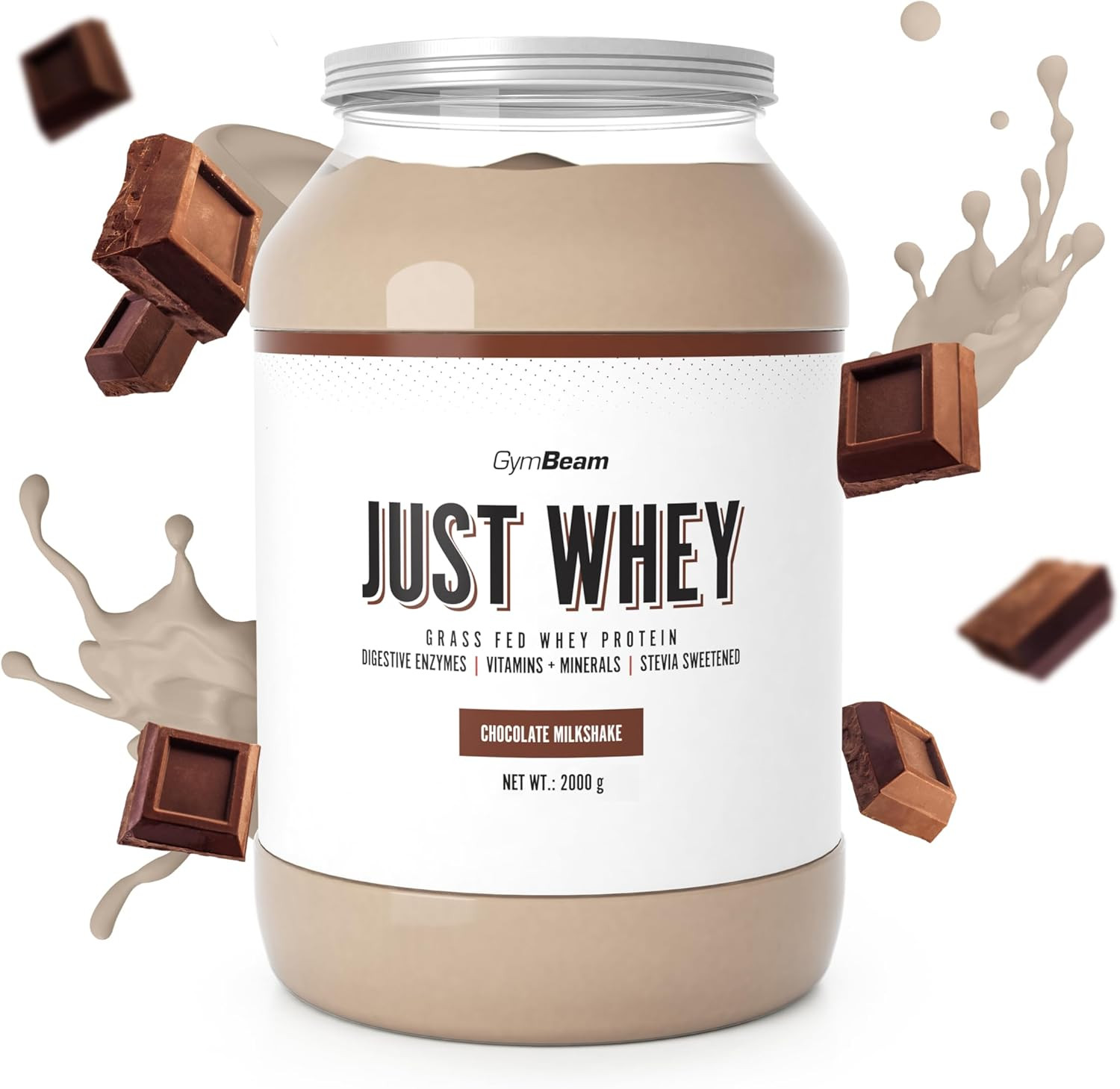 Just Whey GymBeam: Proteine Whey Multicomponente con BCAA e Enzimi - 1