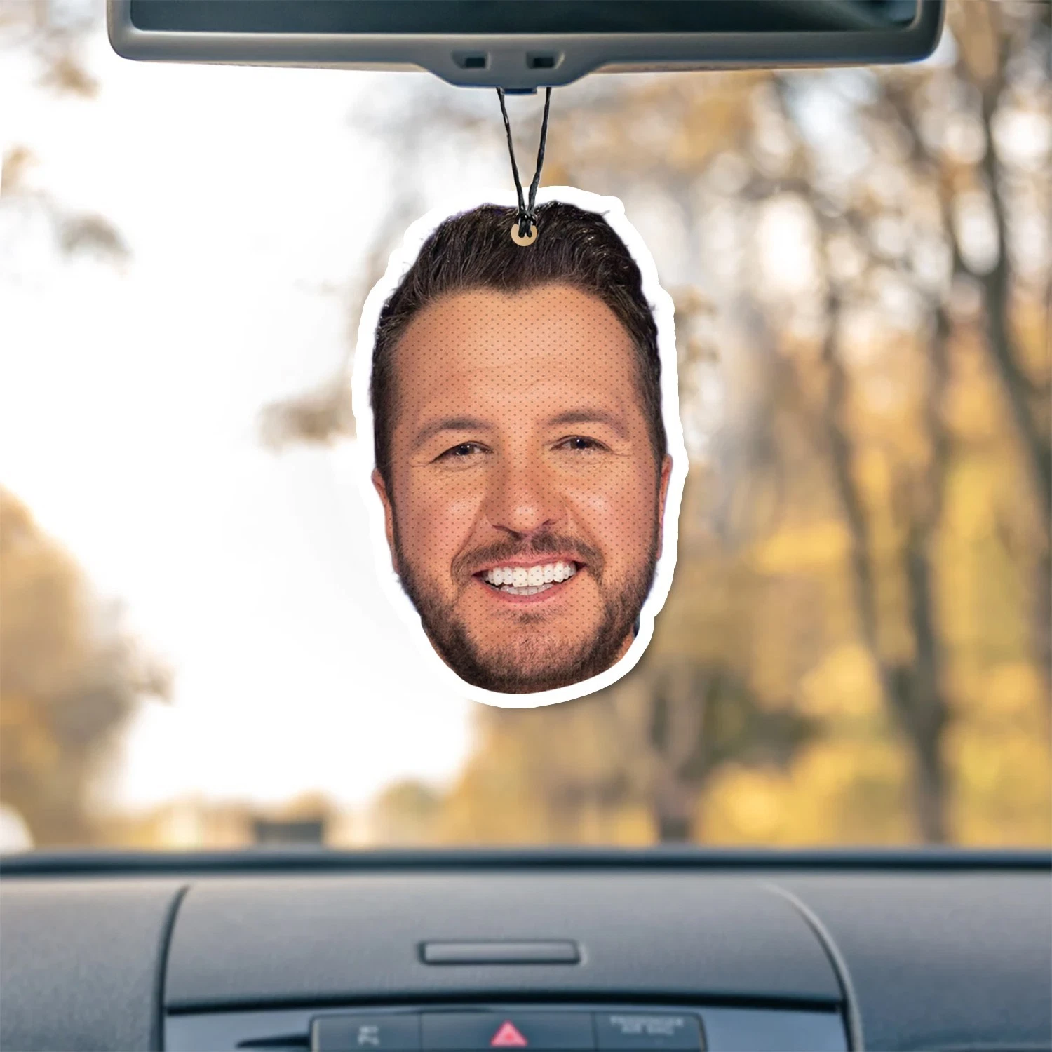 Luke Bryan Unscented Hanging Car Air Freshener Freshie