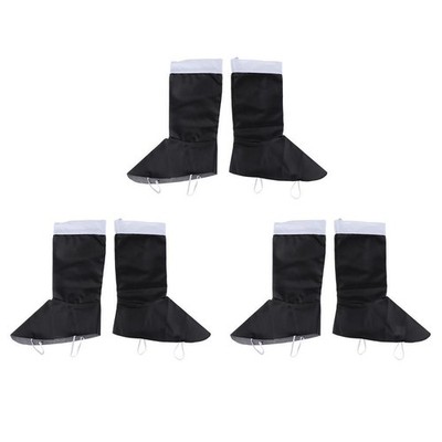 Weihnachtsmann Stiefel Topper für Erwachsene und Kinder, Weihnachtskostüm,
