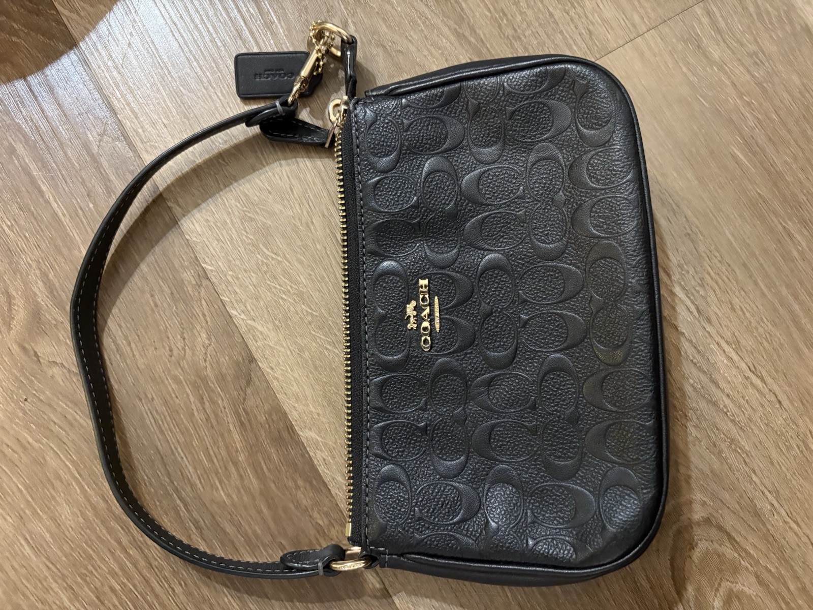 coach tiny black canvas - image 1