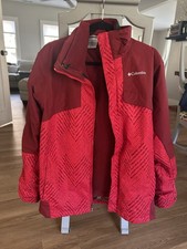 Columbia Boys Bugaboo III XL 3 In 1 Winter Jacket Shell and Fleece with hood