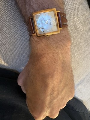 Waldman Vintage Herrenarmbanduhr Calendar Swiss Made Date