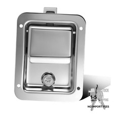 5-1/2" x 4-1/4" Truck Tool Box Latch, 304 Stainless Steel Tool Box MS858B