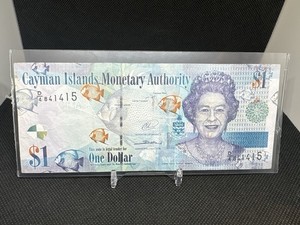 Cayman Islands Monetary Authority $1 One Dollar Banknote, Cayman Islands 2014