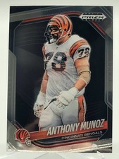 2025 PRIZM BLACK ANTHONY MUNOZ FOOTBALL CARD BENGALS NFL 25 panini