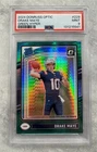 2024 Panini Donruss Optic Green Hyper Prizm Drake Maye #229 PSA 9 MINT Rookie RC