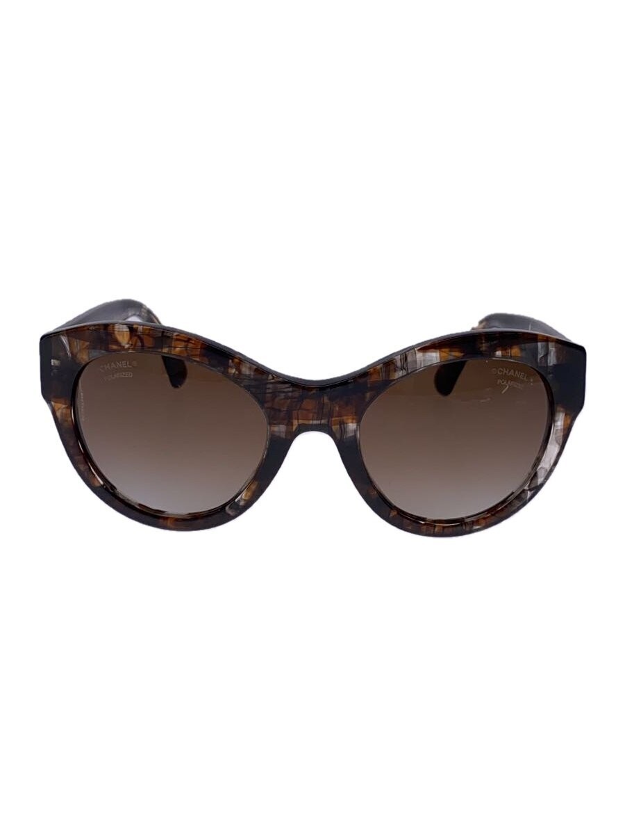 CHANEL Sunglasses/-/Plastic/BRW/BRW/Women's/5371-A Used | eBay