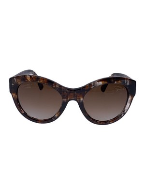 CHANEL Sunglasses/-/Plastic/BRW/BRW/Women's/5371-A Used | eBay