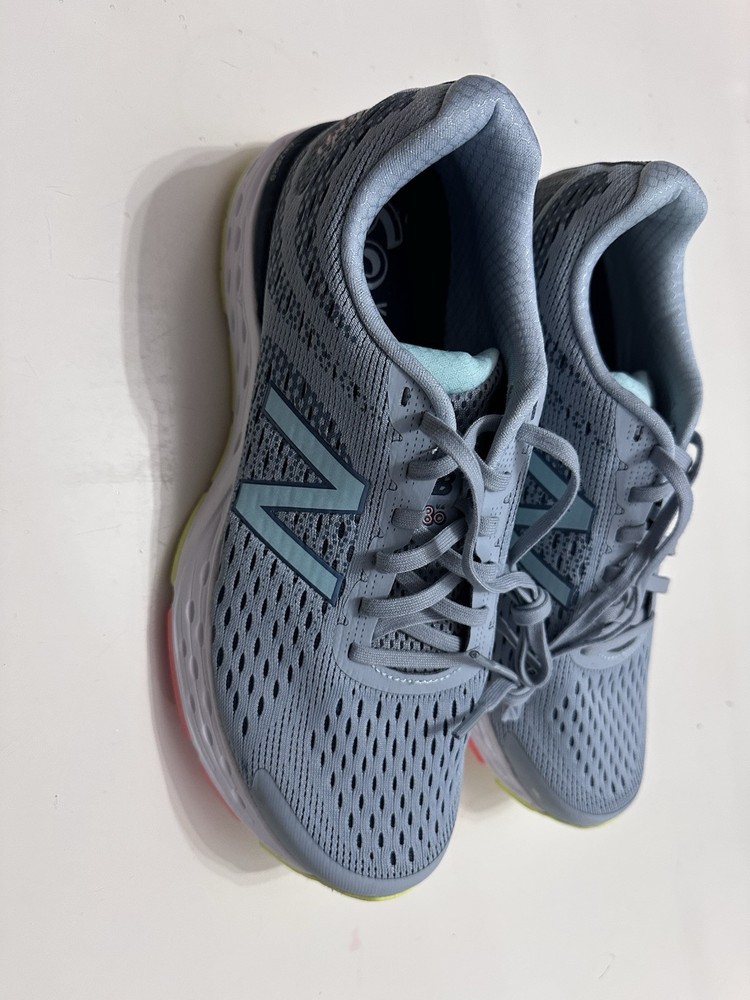 New Balance Z1409 Grey 680 V6 Womens Running Shoes Size 10 Excellent Condition