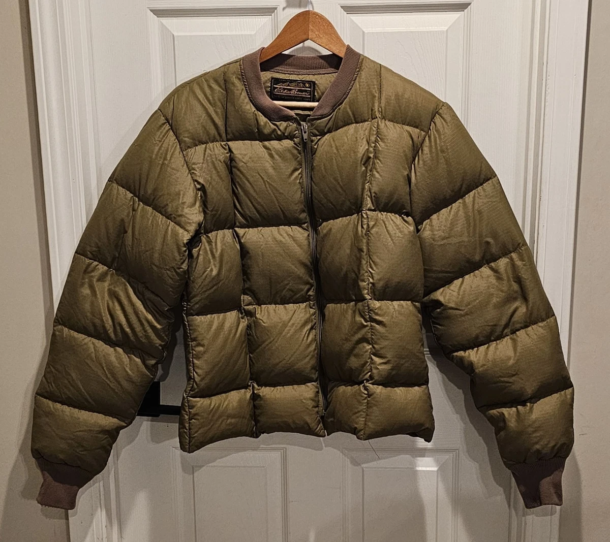 ジャケット・アウター Eddie Bauer 900FP puffer jacket brown Eddie Bauer Men's Boundary Pass Down Parka, Peat, Small at Amazon