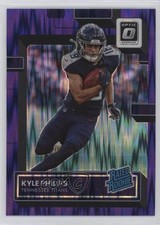 2022 Panini Donruss Optic Rated Rookie Purple Shock Prizm Kyle Philips #296 rp9