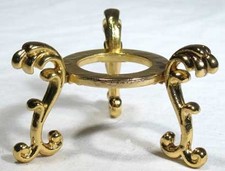 80mm Capacity Gold Metal Crystal Ball Stand o...