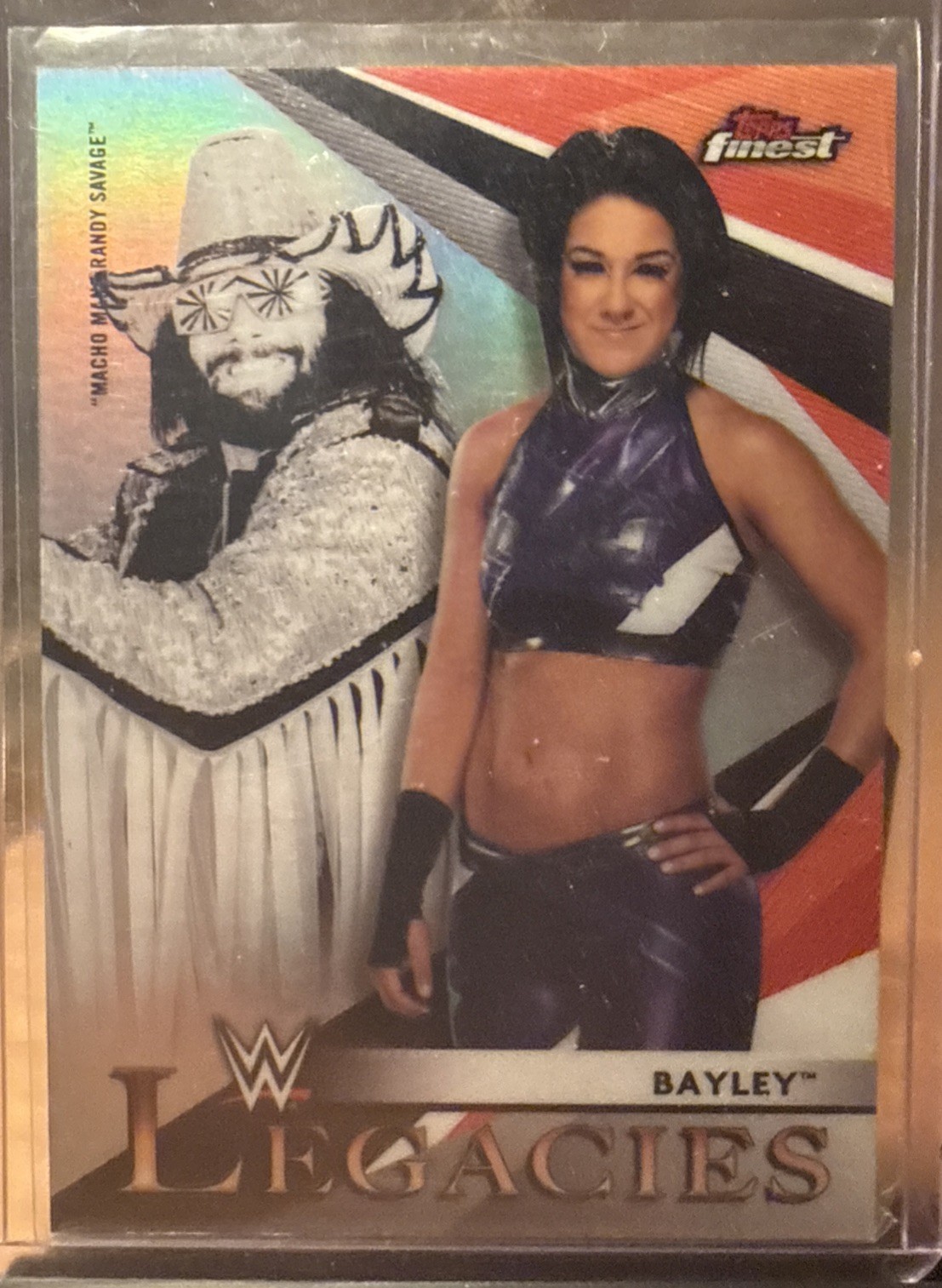2021 Topps Finest WWE - Legacies Bayley #L-2