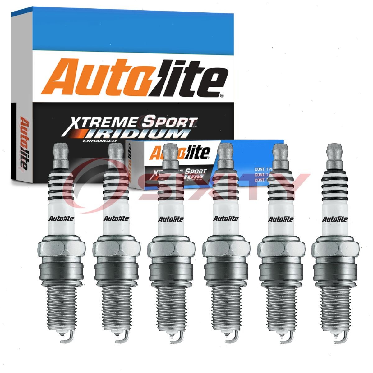 6 pc Autolite Xtreme Sport XS4163 Spark Plugs for HG22C 843 809 7404 6681 vx