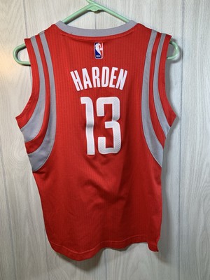 NBA Houston Rockets Jerseys James Harden #13 Youth Medium Adidas