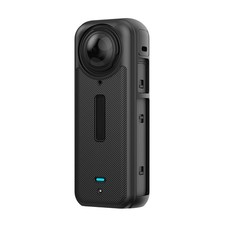 Sports Camera Black Silicone Case Dustproof Accessory for Insta360 X4 Camera