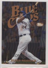 2019 Topps Finest Finest Blue Chips Jesus Aguilar #FBCJA nu7