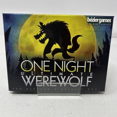 One Night Ultimate Werewolf Card Game | Social Deduction Party Game | Bezier