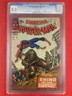 The Amazing Spider-Man #43 CGC 8.0 (Marvel Comics December 1966) RHINO