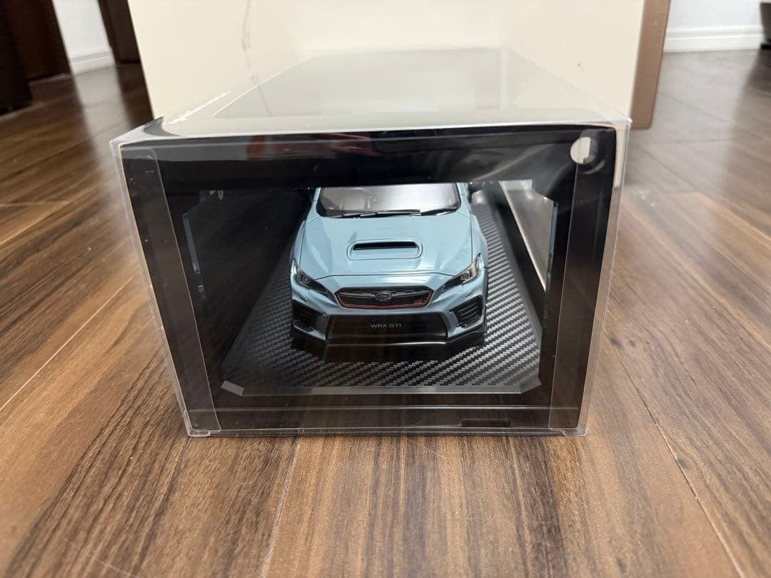 Ignition Model 1/18 Subaru WRX STI VAB Diecast Model Car Blue