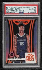 2019 NBA Hoops Premium Stock We Got Next Holo Brandon Clarke PSA 10 GEM MT 00jx