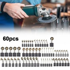 60PCS Electric Motor Carbon Brushes for Electric Hammer Drills Angle Grinders