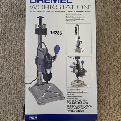 Dremel 220-01 Work Station for Rotary Tool Drilling Polishing Sanding  NOS