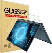 2 Pack Tempered Glass Screen Protector for Lenovo Flex 5 14/ Yoga 7i 14/ Slim 7i