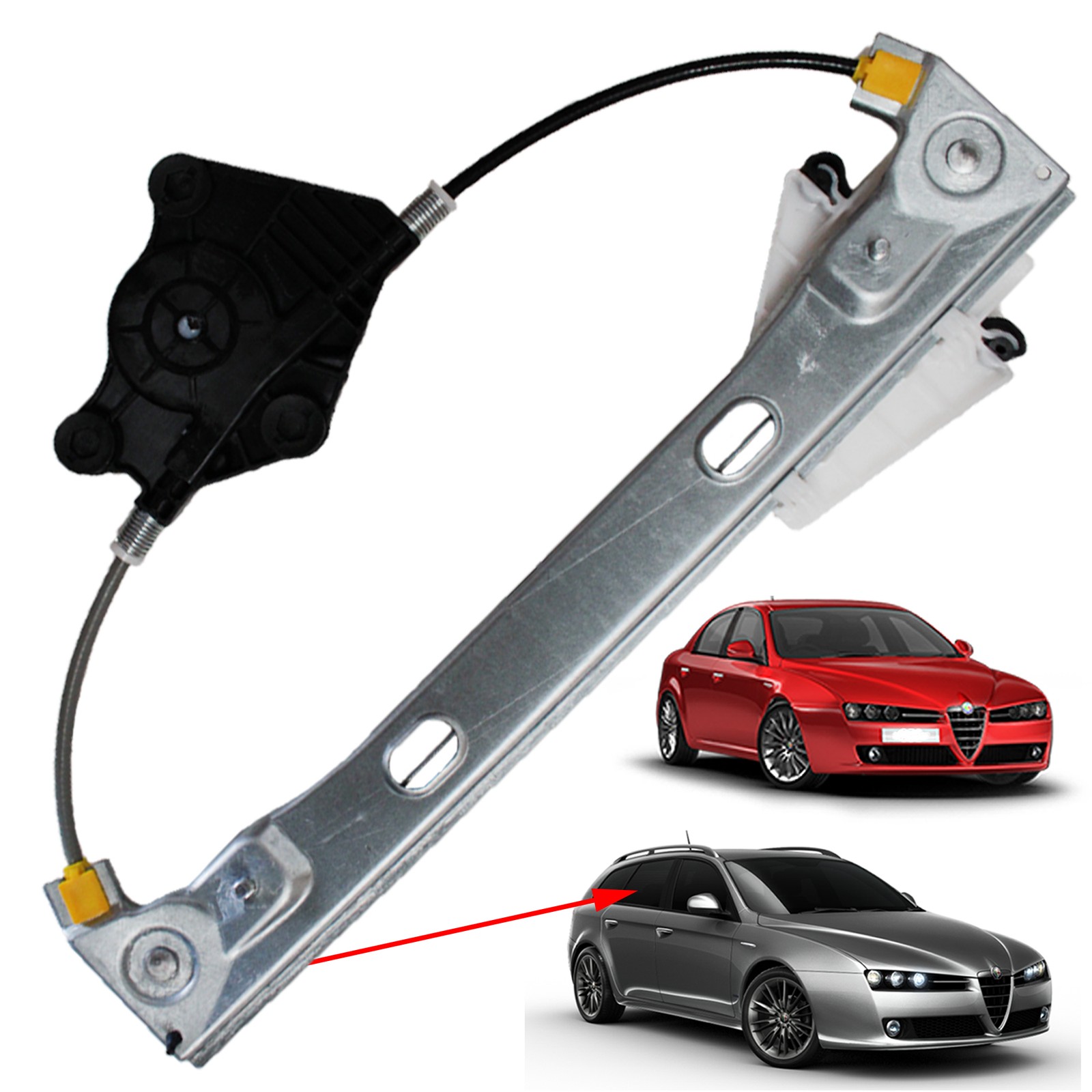 Lève-vitres arrière Alfa 159 SW pour réparation portière gauche et droite
