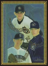 Roy Halladay #264 1998 Topps Chrome Rookie Matt Clement Brian Fuentes Blue Jays 