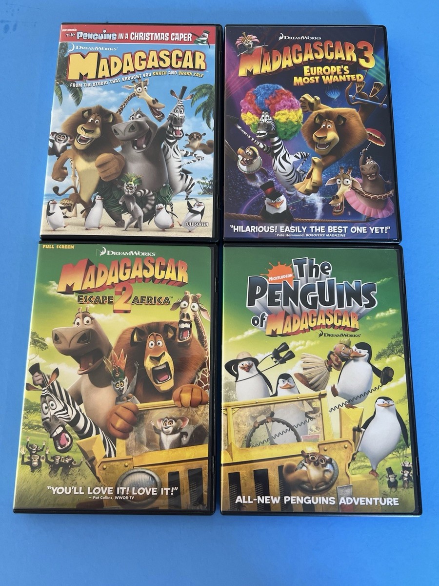 Madagascar, Madagascar 2: Move It Move It & Madagascar 3 Madagascar, Madagascar 2: Move It Move It & Madagascar 3