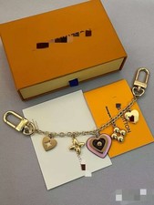 Sweet Hearts Bag Chain Charm with Monogram Ca...