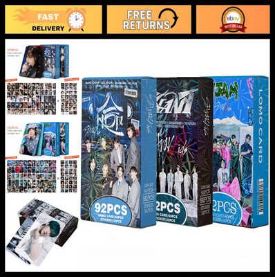 KPOP Photocard Set 180 PCS + 96 PCS Stickers - Kpop Album Lomo Cards Gift for Fa