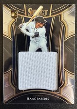 Isaac Paredes RC 2021 Select Rookie Jersey Swatch Detroit #RJS-IP🔥🔥🔥